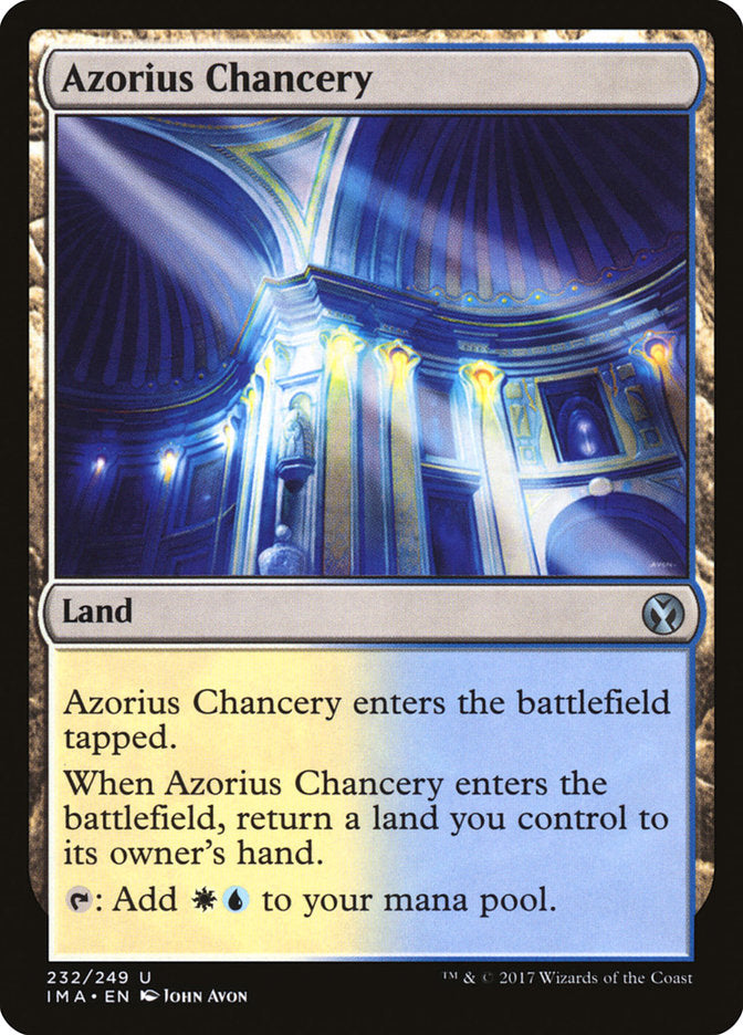 Chancelaria Azorius / Azorius Chancery - Magic: The Gathering - MoxLand