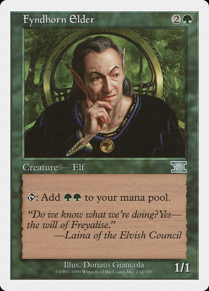 Ancião de Fyndhorn / Fyndhorn Elder - Magic: The Gathering - MoxLand