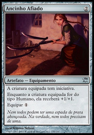 Ancinho Afiado / Sharpened Pitchfork - Magic: The Gathering - MoxLand