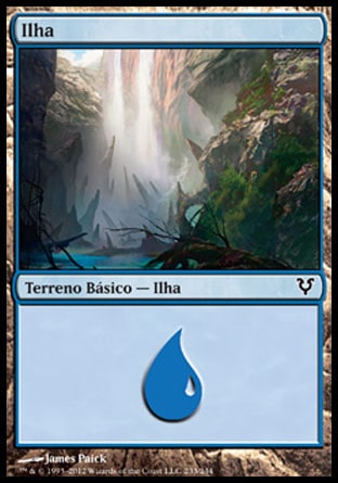 Ilha / Island - Magic: The Gathering - MoxLand