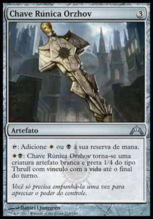 Chave Rúnica Orzhov / Orzhov Keyrune - Magic: The Gathering - MoxLand