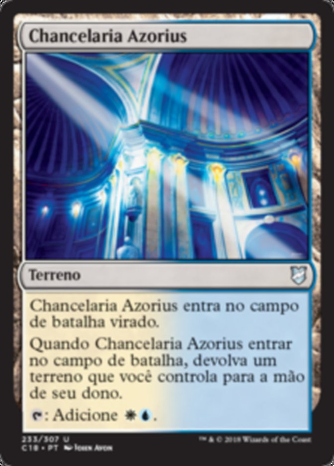 Chancelaria Azorius / Azorius Chancery - Magic: The Gathering - MoxLand