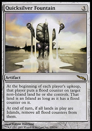 Fonte de Mercúrio / Quicksilver Fountain - Magic: The Gathering - MoxLand