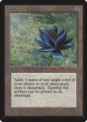 Lótus Preto / Black Lotus - Magic: The Gathering - MoxLand