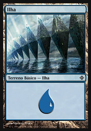 Ilha / Island - Magic: The Gathering - MoxLand