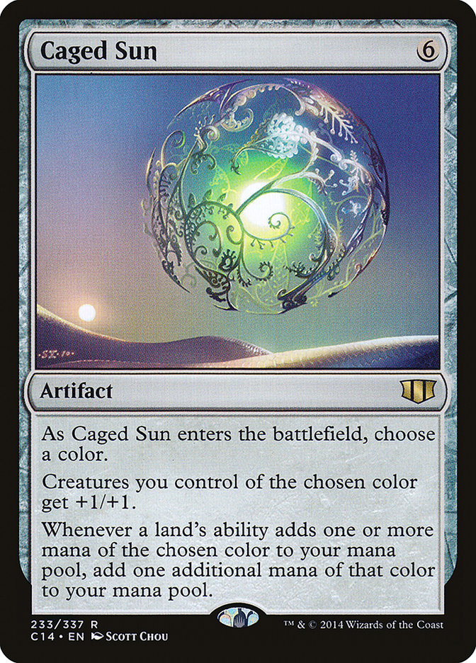 Sol Engaiolado / Caged Sun - Magic: The Gathering - MoxLand