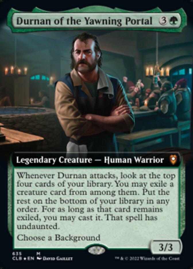 Durnan do Portal Bocejante / Durnan of the Yawning Portal - Magic: The Gathering - MoxLand