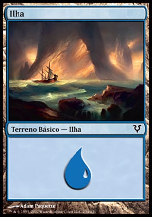 Ilha / Island - Magic: The Gathering - MoxLand