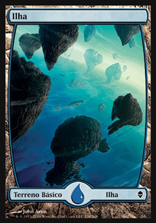 Ilha / Island - Magic: The Gathering - MoxLand