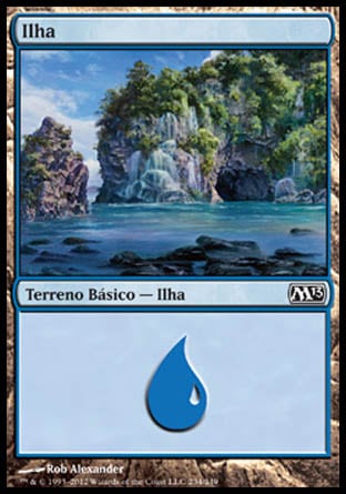 Ilha / Island - Magic: The Gathering - MoxLand