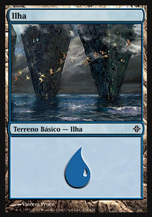 Ilha / Island - Magic: The Gathering - MoxLand