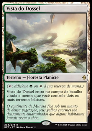 Vista do Dossel / Canopy Vista - Magic: The Gathering - MoxLand