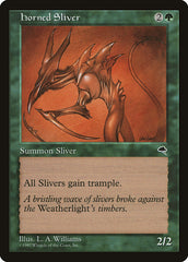 Fractius com Chifres / Horned Sliver - Magic: The Gathering - MoxLand