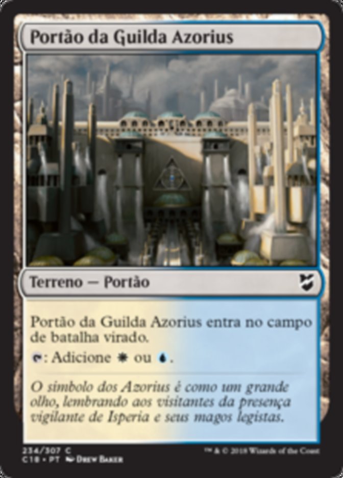 Portão da Guilda Azorius / Azorius Guildgate - Magic: The Gathering - MoxLand