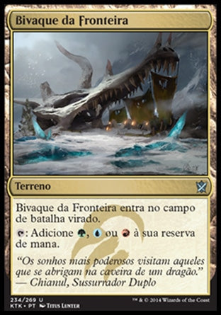 Bivaque da Fronteira / Frontier Bivouac - Magic: The Gathering - MoxLand