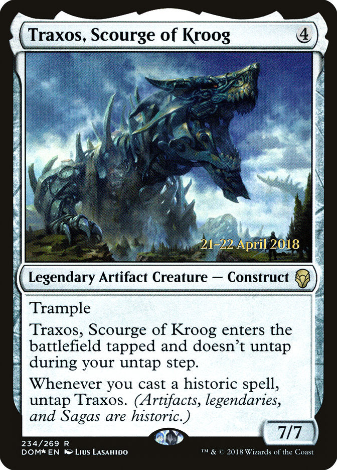 Traxos, Flagelo de Kroog / Traxos, Scourge of Kroog - Magic: The Gathering - MoxLand