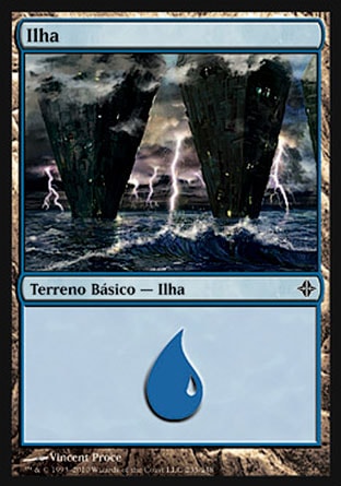 Ilha / Island - Magic: The Gathering - MoxLand