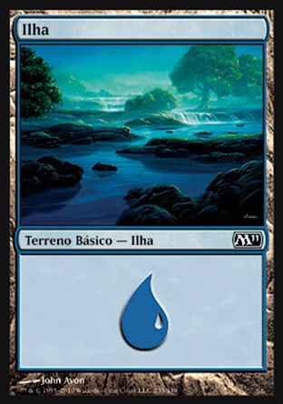 Ilha / Island - Magic: The Gathering - MoxLand