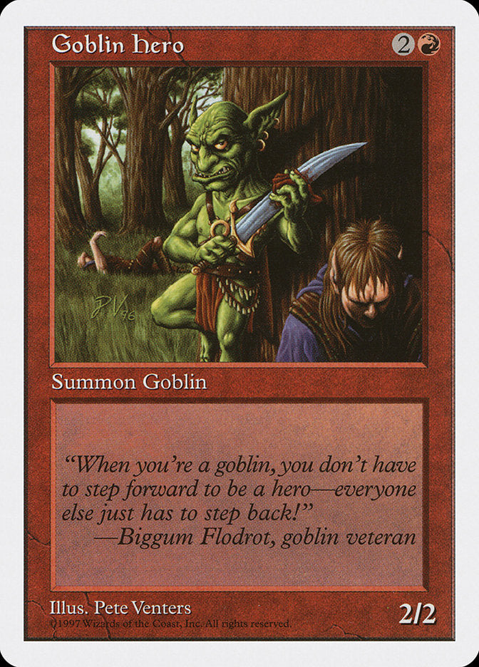 Herói dos Goblins / Goblin Hero - Magic: The Gathering - MoxLand