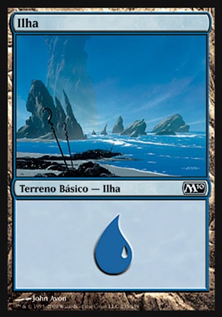 Ilha / Island - Magic: The Gathering - MoxLand