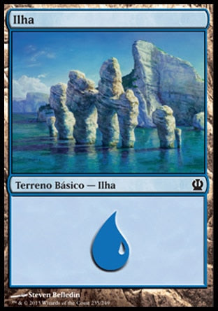 Ilha / Island - Magic: The Gathering - MoxLand