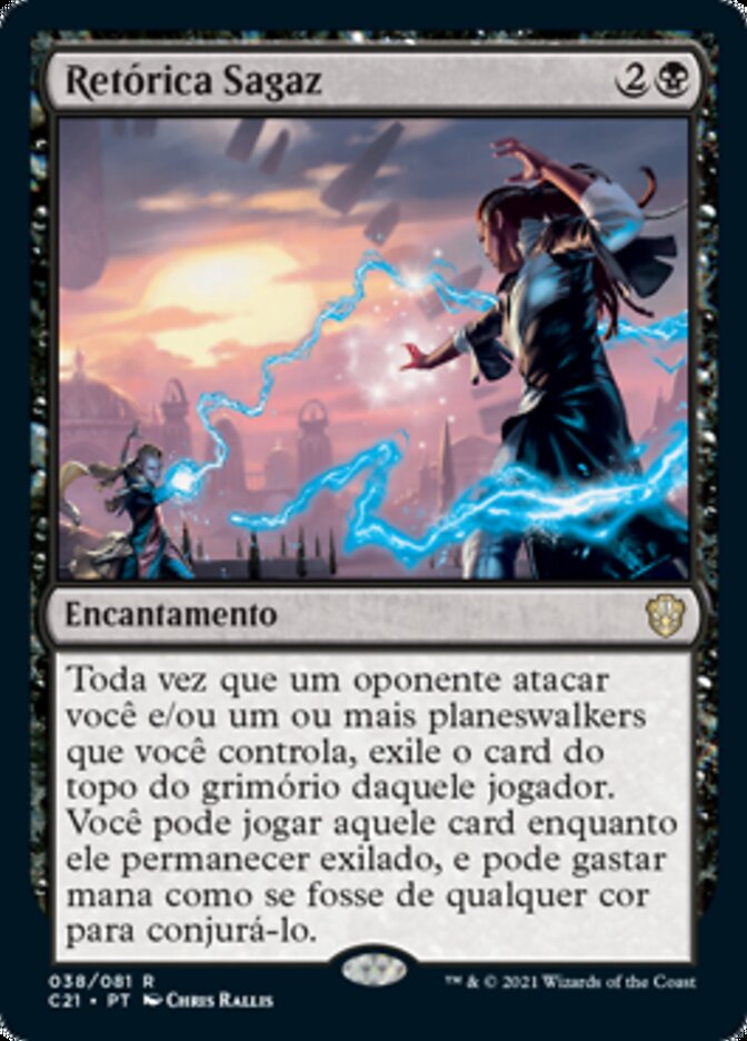 Retórica Sagaz / Cunning Rhetoric - Magic: The Gathering - MoxLand