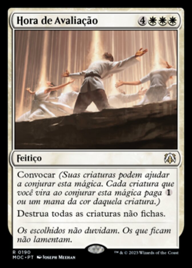 Hora de Avaliação / Hour of Reckoning - Magic: The Gathering - MoxLand