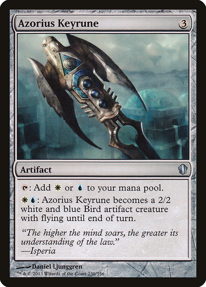 Chave Rúnica Azorius / Azorius Keyrune - Magic: The Gathering - MoxLand