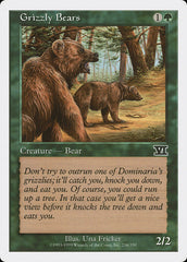 Ursos Cinzentos / Grizzly Bears - Magic: The Gathering - MoxLand