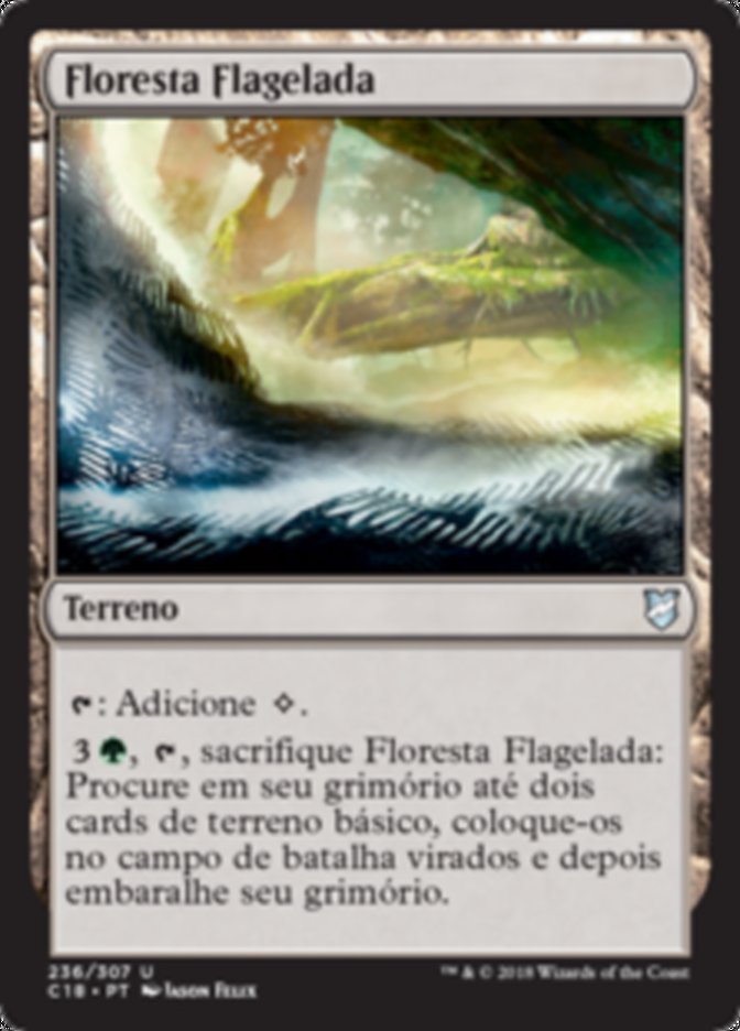 Floresta Flagelada / Blighted Woodland - Magic: The Gathering - MoxLand