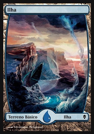 Ilha / Island - Magic: The Gathering - MoxLand