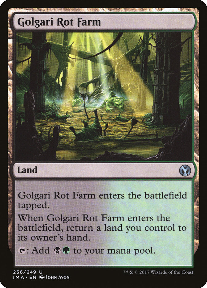 Fazenda de Podridão Golgari / Golgari Rot Farm - Magic: The Gathering - MoxLand