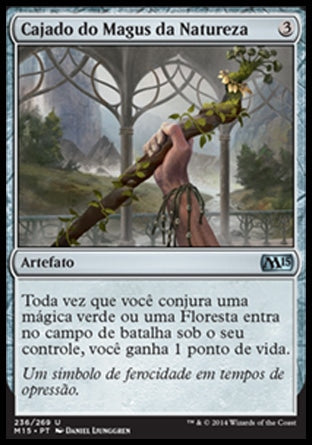 Cajado do Magus da Natureza / Staff of the Wild Magus - Magic: The Gathering - MoxLand