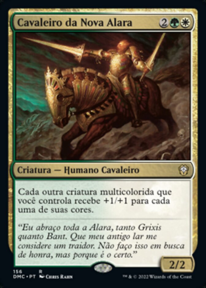 Cavaleiro da Nova Alara / Knight of New Alara - Magic: The Gathering - MoxLand