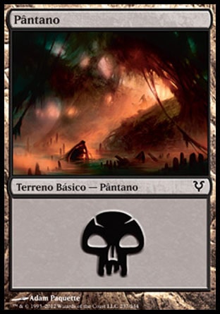 Pântano / Swamp - Magic: The Gathering - MoxLand