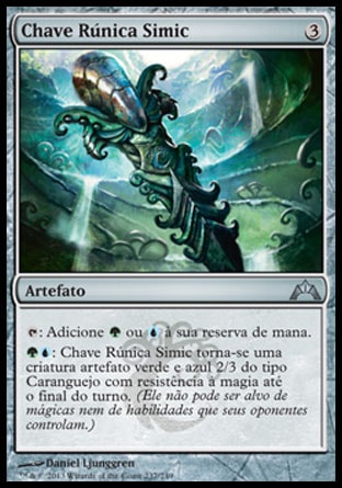 Chave Rúnica Simic / Simic Keyrune - Magic: The Gathering - MoxLand