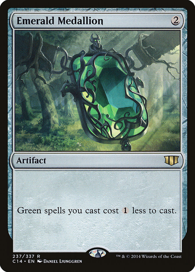 Ornato de Esmeralda / Emerald Medallion - Magic: The Gathering - MoxLand