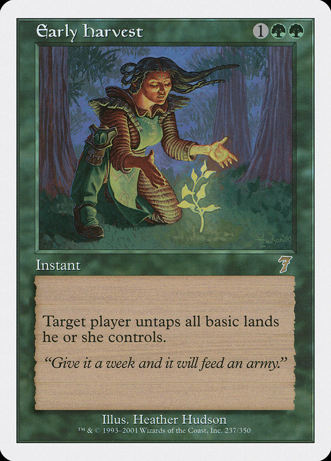 Colheita Precoce / Early Harvest - Magic: The Gathering - MoxLand