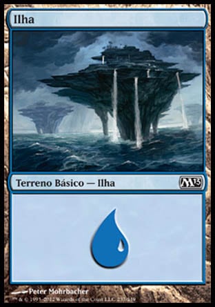 Ilha / Island - Magic: The Gathering - MoxLand