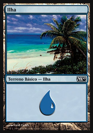 Ilha / Island - Magic: The Gathering - MoxLand