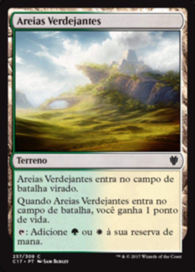 Areias Verdejantes / Blossoming Sands - Magic: The Gathering - MoxLand