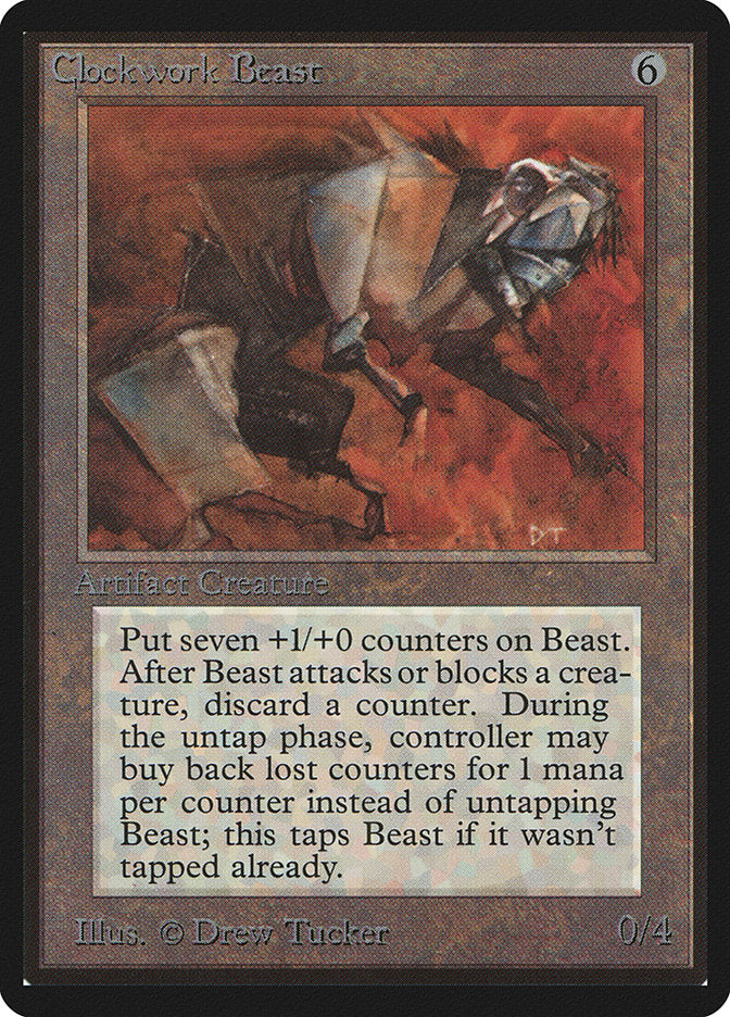 Besta Mecânica / Clockwork Beast - Magic: The Gathering - MoxLand