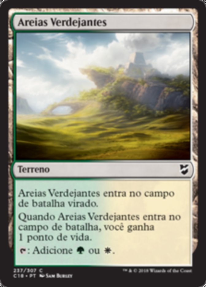 Areias Verdejantes / Blossoming Sands - Magic: The Gathering - MoxLand