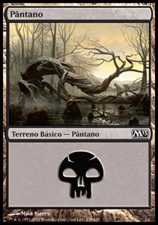 Pântano / Swamp - Magic: The Gathering - MoxLand