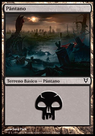 Pântano / Swamp - Magic: The Gathering - MoxLand