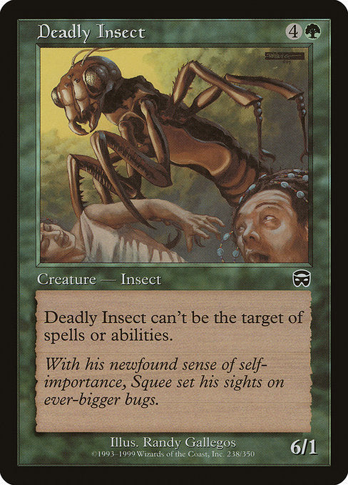 Inseto Mortífero / Deadly Insect - Magic: The Gathering - MoxLand