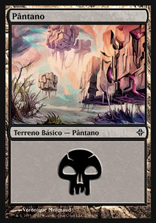 Pântano / Swamp - Magic: The Gathering - MoxLand