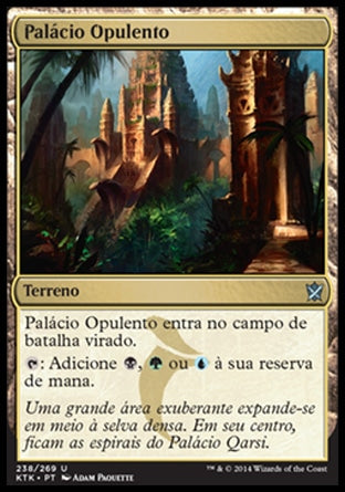 Palácio Opulento / Opulent Palace - Magic: The Gathering - MoxLand