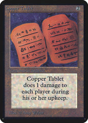 Copper Tablet / Copper Tablet - Magic: The Gathering - MoxLand