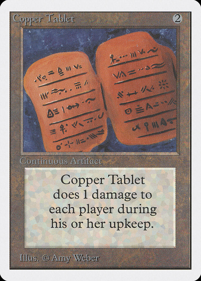 Copper Tablet / Copper Tablet - Magic: The Gathering - MoxLand